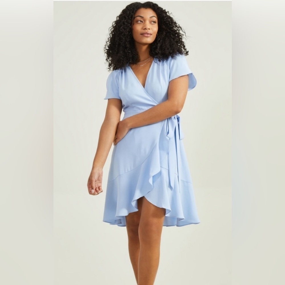 Altar’d State Roxana Ruffle midi Dress Size Medium